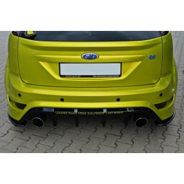 Накладки сплиттеры боковые на задний бампер на Ford Focus II RS рестайл